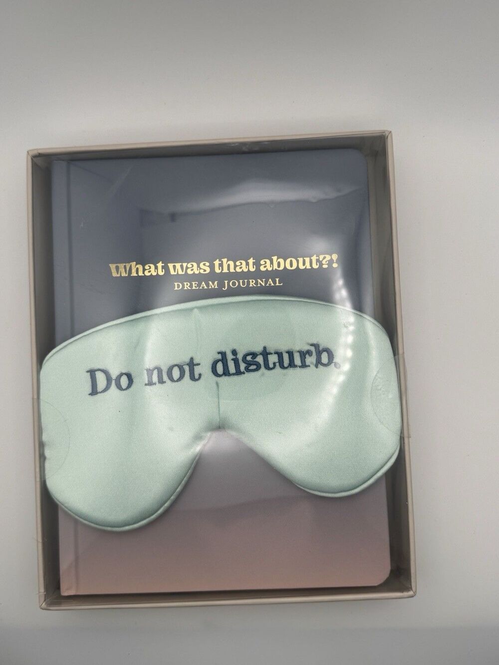 Garven Dream Journal & Eye Mask Gift Set New